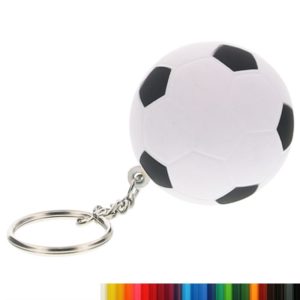 Foam Soccer Ball Stress Ball Key Ring with Your Logo