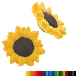Foam Sunflower Stress Ball with Your Logo