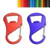 Aluminum Carabiner with Bottle Opener