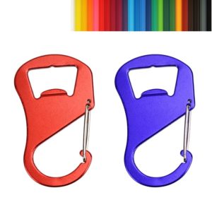 Aluminum Carabiner with Bottle Opener