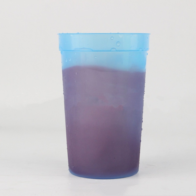 16oz Reusable Plastic Mood Stadium Cup