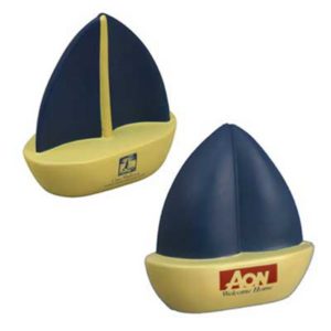 Sailboat Shaped Stress Ball