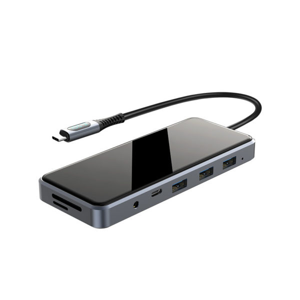 12 IN 1 Laptop Docking Station Type C Hub Adapter