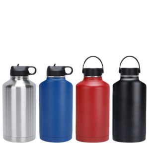 Stainless Steel  64 oz. Double Wall  Bottle