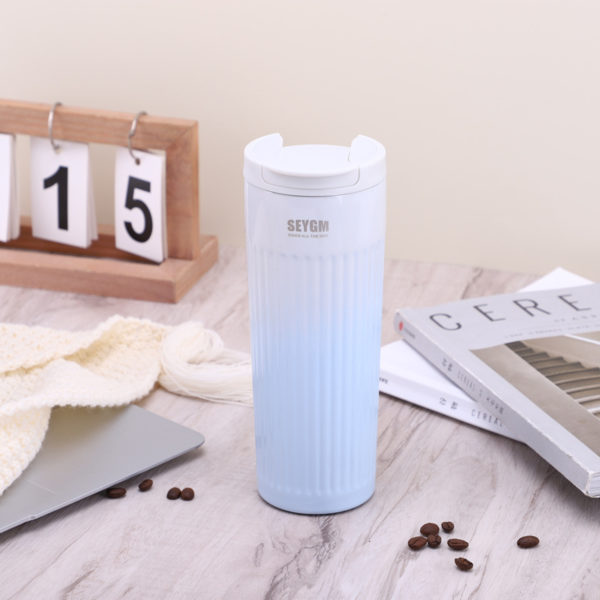 17OZ  Striped Coffee Bottle