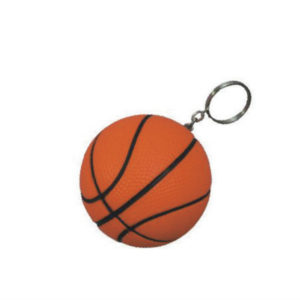 Basketball Stress Ball Keyring