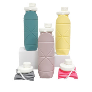 Silicone Travel Water Bottle