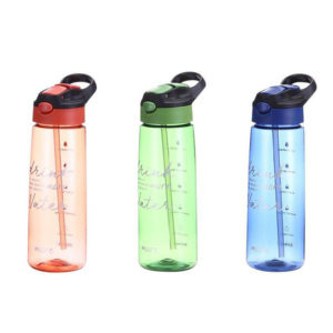 27 Oz. Sports Water Bottle With Straw