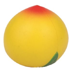 Yellow Peach Stress Ball