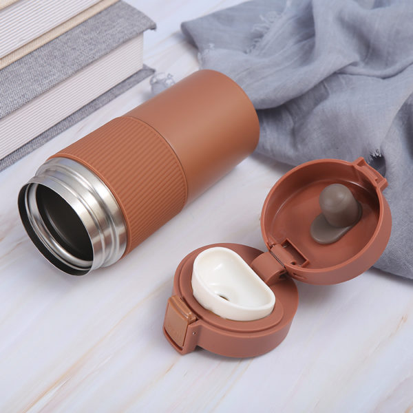 14oz Lock Type Stainless Steel Vacuum Water Bottle