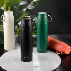 Multiple Colour Stainless Steel Vacuum Bottle with Cup