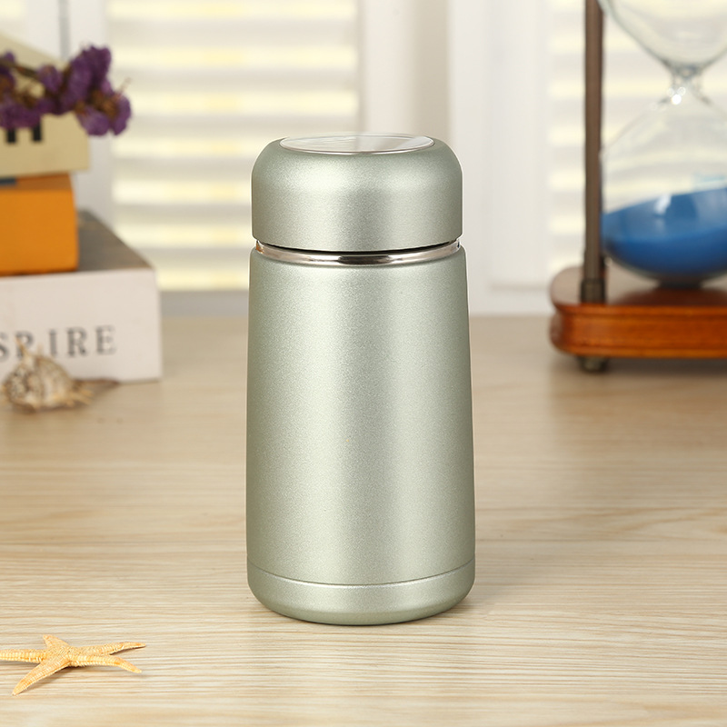 12oz Portable Metallic Stainless Steel Vacuum Bottle