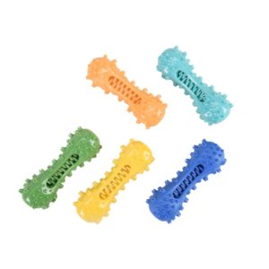 Bone shaped Rubber Pet Chewing Toy