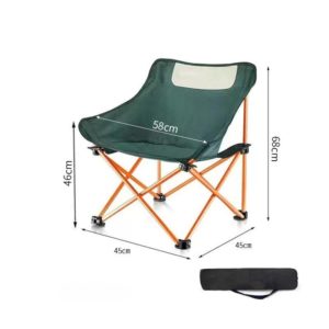 Oxford Fabric Outdoor Folding Comfortable Chair