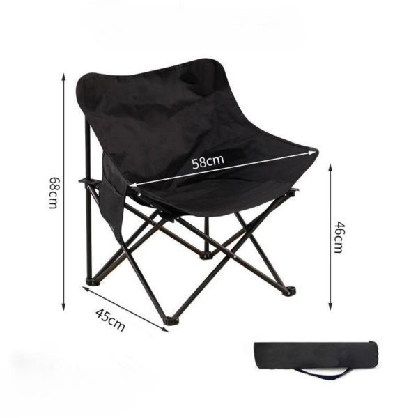 Oxford Fabric Outdoor Folding Comfortable Chair