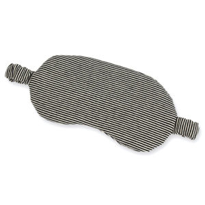Striped Blackout Comfort Sleeping Eye Mask with Ice Pack