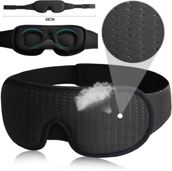 3D Breathable Blackout Sleeping Eye Mask