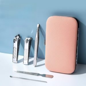 Portable Stainless Steel Manicure 5-Piece Set