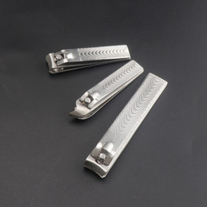 Multicolor Zipper Nail Clipper Manicure Set Bag