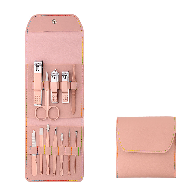 Mini Portable Stainless Steel Manicure 12- Piece Set