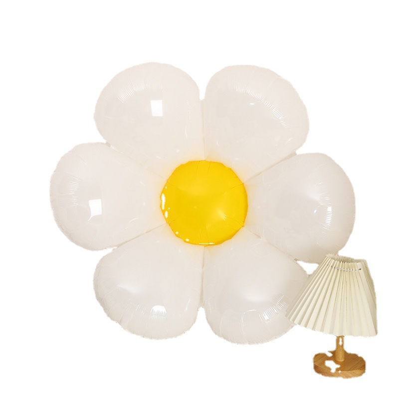 Daisy Shaped Aluminum Foil Balloon for Party