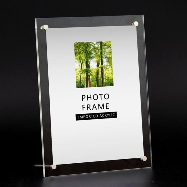 Acrylic Transparent Photo Frame