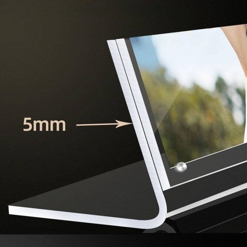 Slim Acrylic Clear Photo Frame
