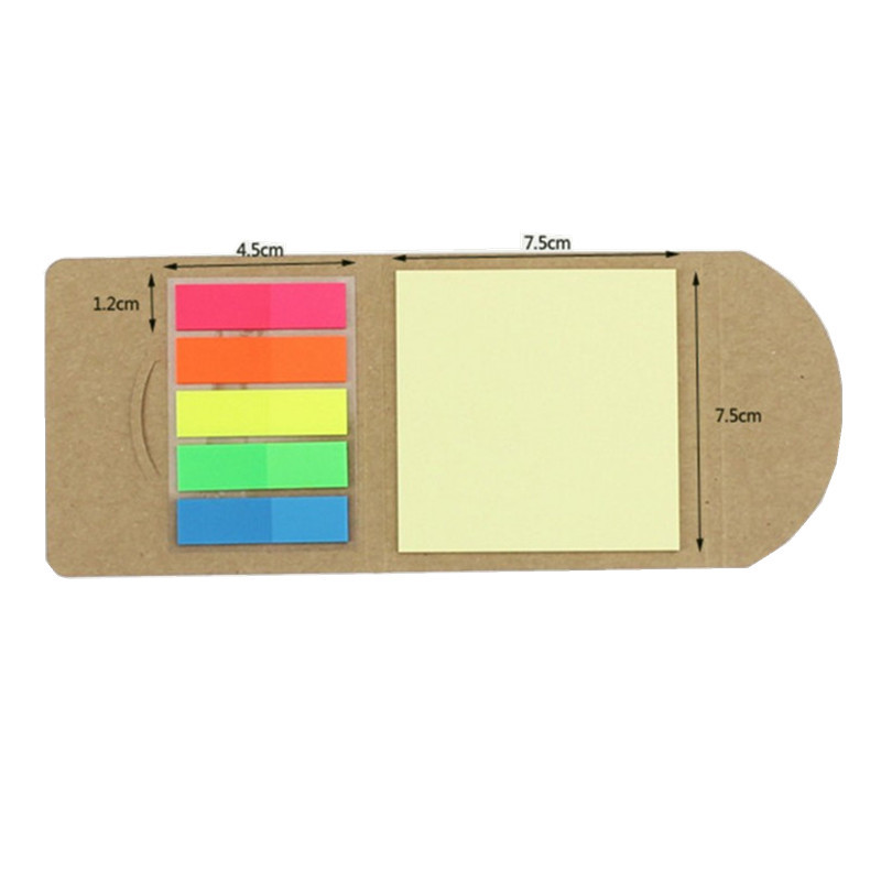 Multicolor Sticky Notes Combination Set