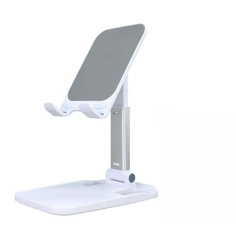 Multicolor PC Retractable Foldable Mobile Phone Holder With Silicone Non-slip Pad