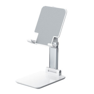 Multicolor Metal Retractable Foldable Phone Stand Holder With Non-slip Pad