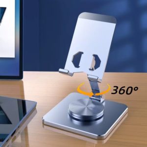 Industrial Style Aluminum Alloy Rotatable Foldable Phone Holder
