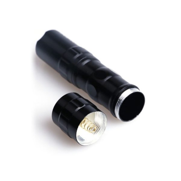 Outdoor Portable Emergency Aluminum Flashlight with Lanyard