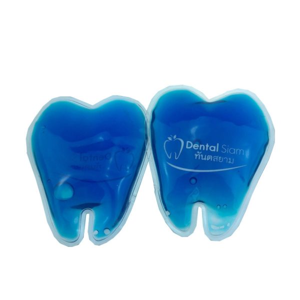 Multicolor Creative tooth Shaped Gel Hot/Cold Packs