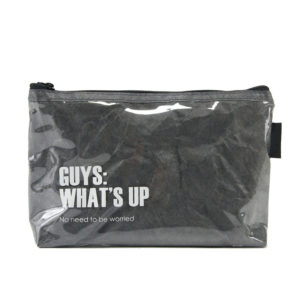 Eco-friendly Waterproof PVC DuPont Paper Zipper Pen Pouch