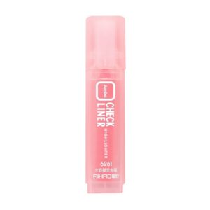 Multicolor Clear Matte Shell Smooth Highlighter for School and Office