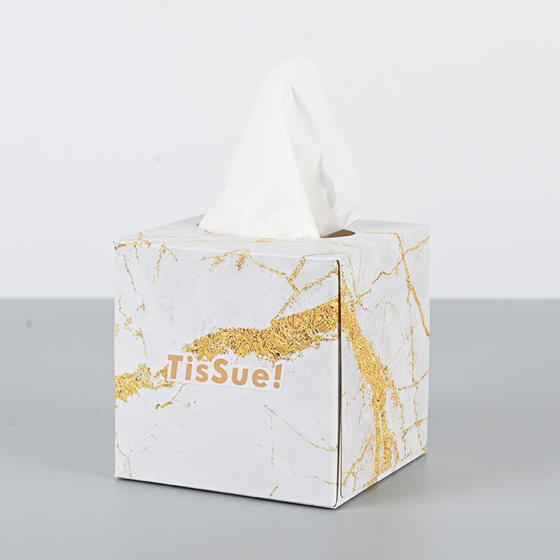 Customized Large Capacity Tissue Cube Box for Restaurant&Office