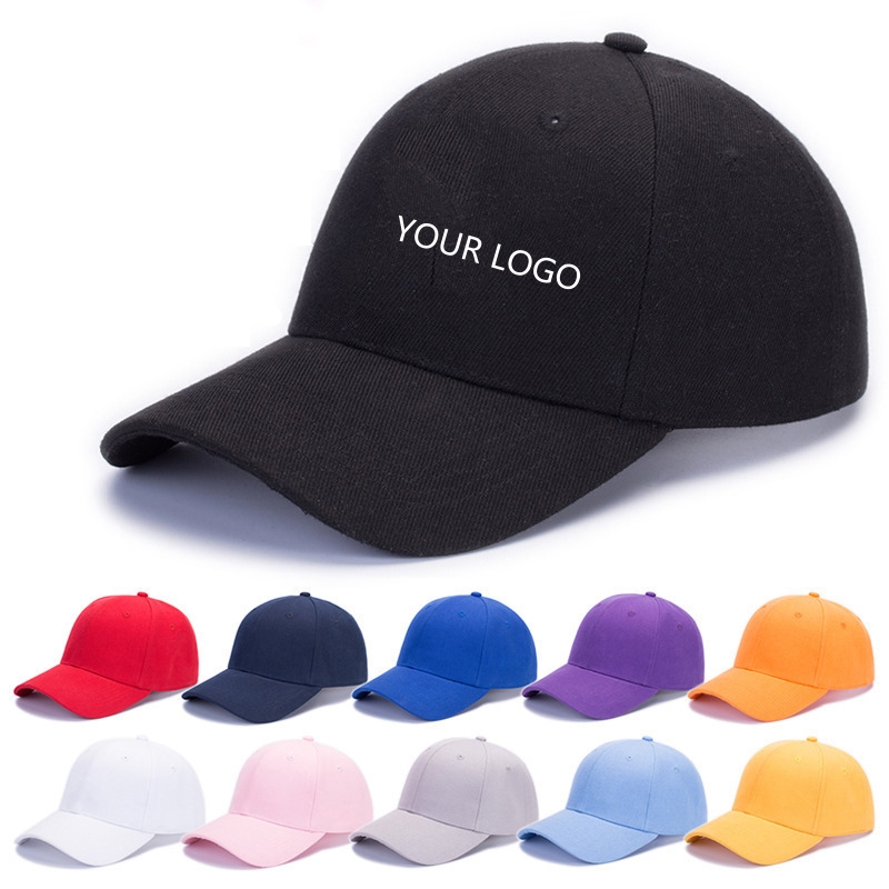 Customized Multicolor Athletic Adjustable Size Baseball Cap