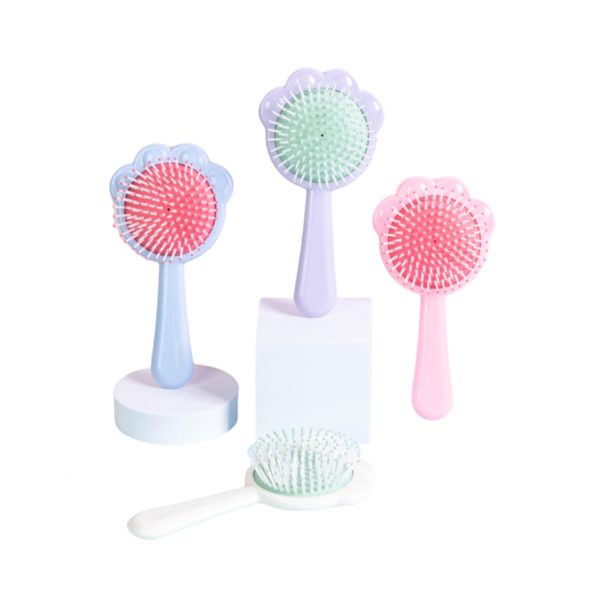 Multicolor Creative Claw-Shaped ABS Paddle Brush Airbag Massage Comb