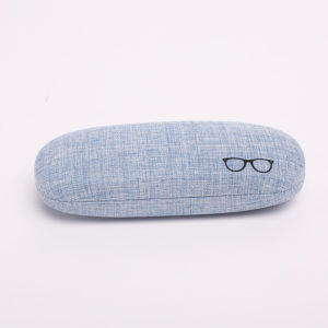 Multicolor Linen Hard Shell Glasses Case Sunglasses Box