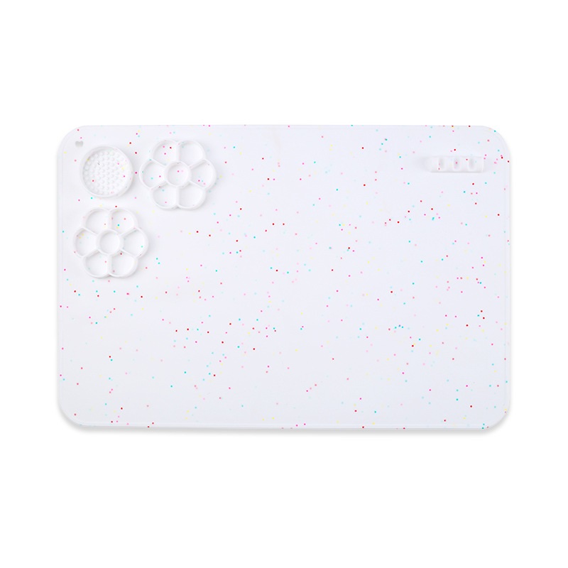 Silicone Painting Mat with Palette