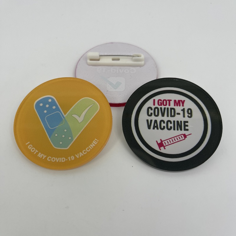 Full Color Round Lapel Pin