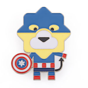 Cartoon Character Metal  Lapel Pin-customizable