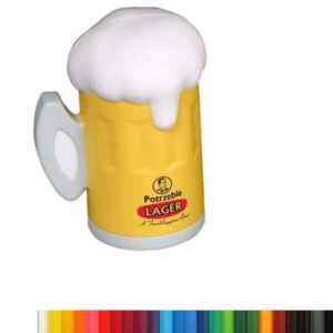 Foam Beer Mug Stress Ball