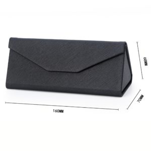 Multicolor Foldable Portable Triangular Glasses Case Sunglasses Box