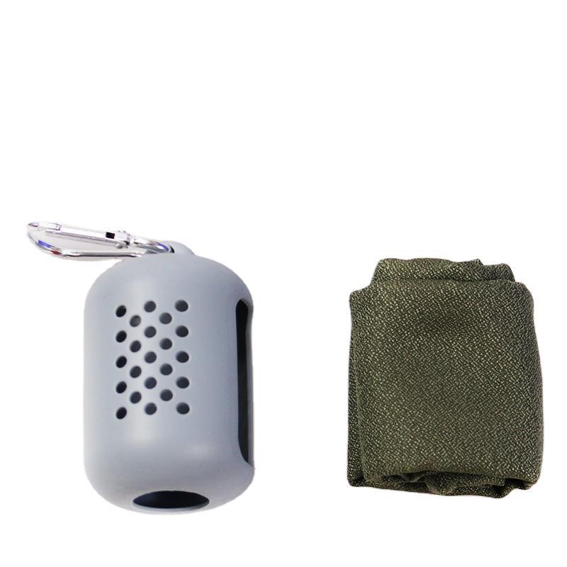 Cooling Towel with Silicone Case