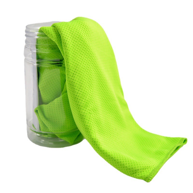 Cooling Towel In Carabiner Case