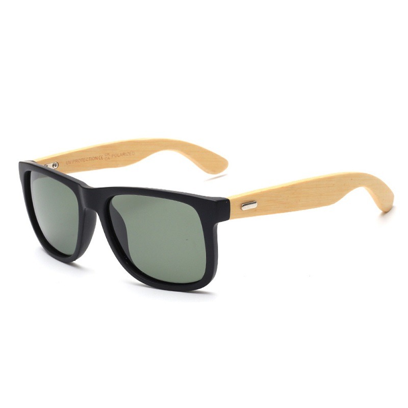 Bamboo Wooden  UV Protected Unisex Sunglasses