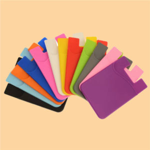 Silicone Phone Wallet Mobile Card Holder