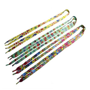 Dye-Sublimated Waffle Weave Shoelaces