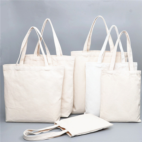 Natural Color Cotton Canvas Tote Bag